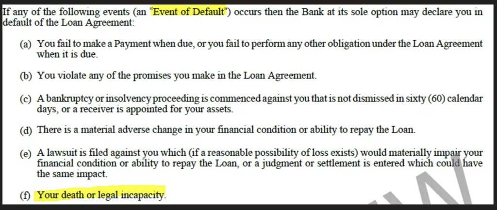 Promissory Note Excerpt